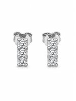 Boucles d'oreilles Idee Preziose dal 1987 Femme in Or blanc Diamante IP.OK18B/33D